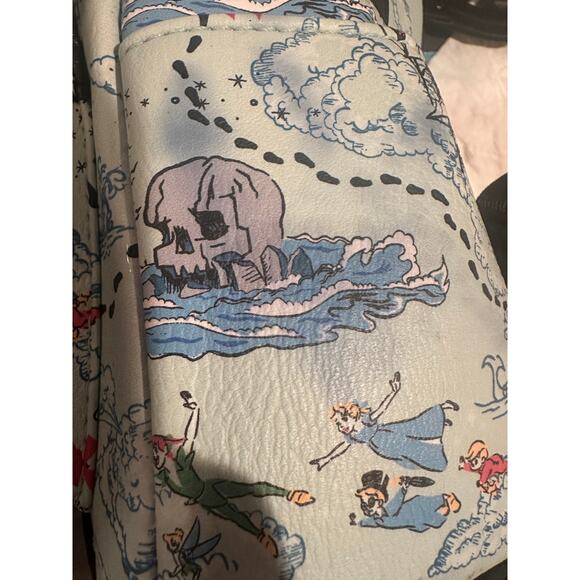 Loungefly Disney Peter Pan Map Mini Backpack - BoxLunch Exclusive Hook Pirates - Picture 9 of 13
